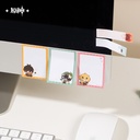 Chibi Character Sticky Notes Set