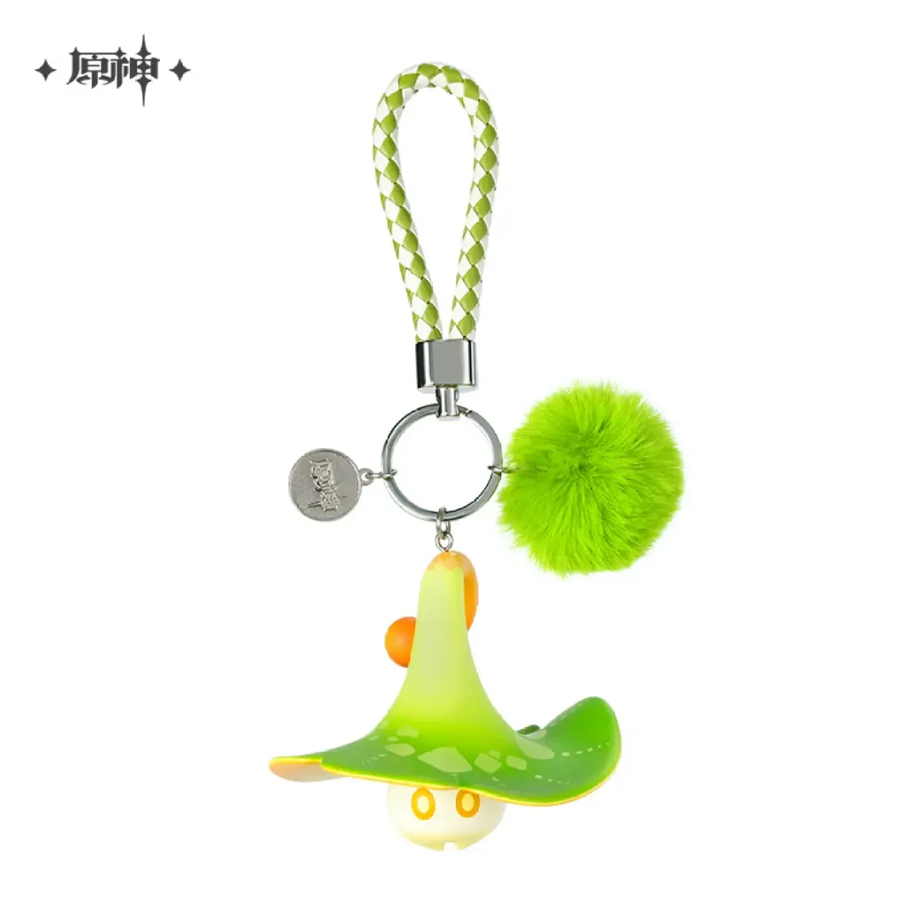 Floating Dendro Fungus Figure Pendant