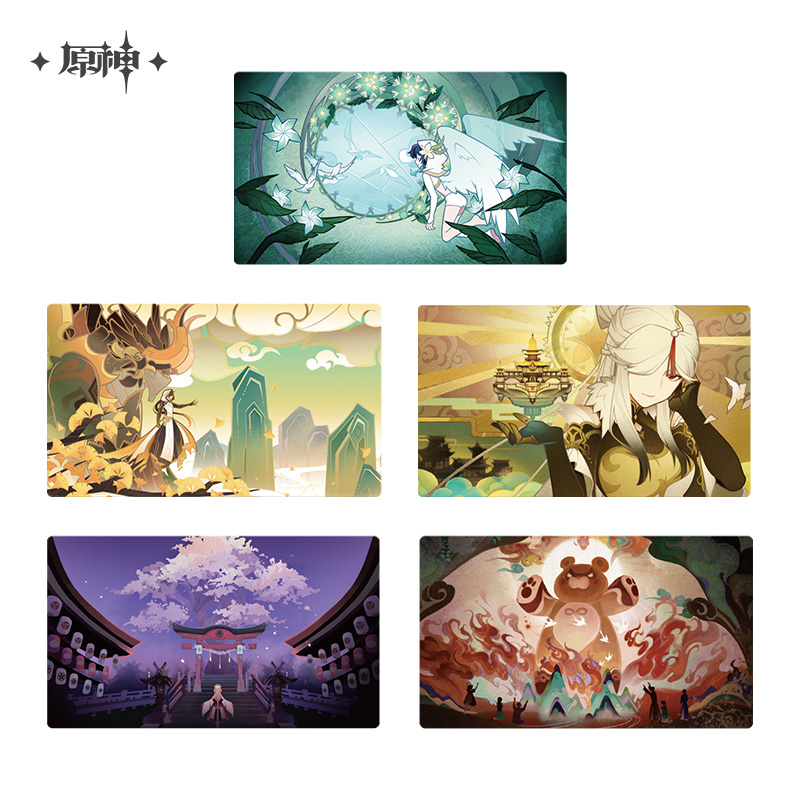 A Glimpse of the World Series 3D Postcard Set