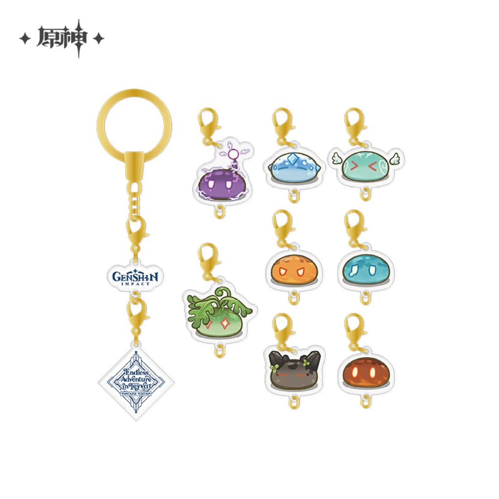 2023 Game Art Exhibition Series Slime Pendant Set