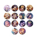 Character Themed Badge Pin