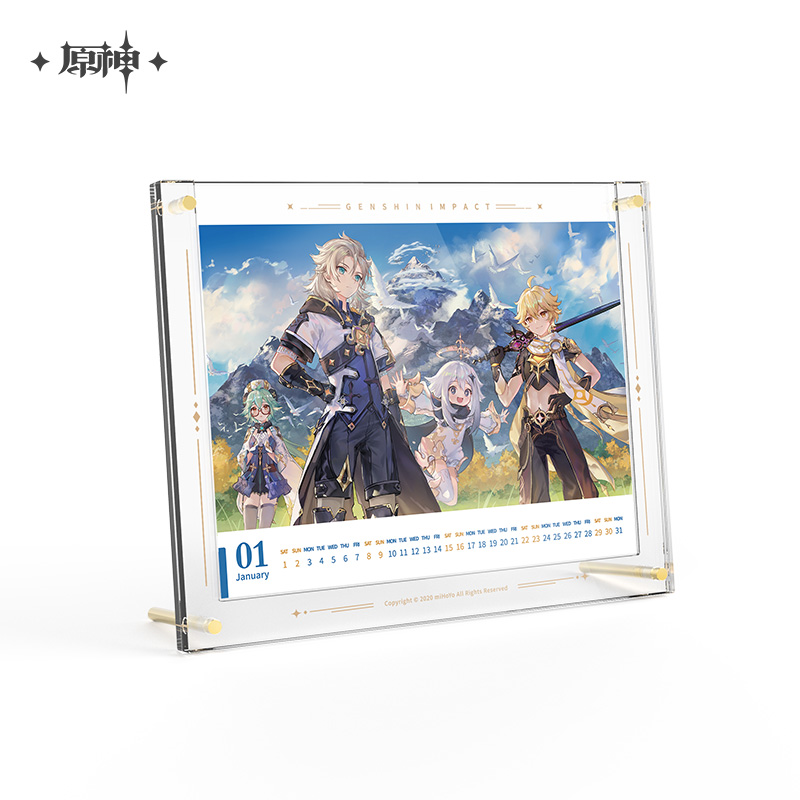 2022 Starwish Desk Calendar