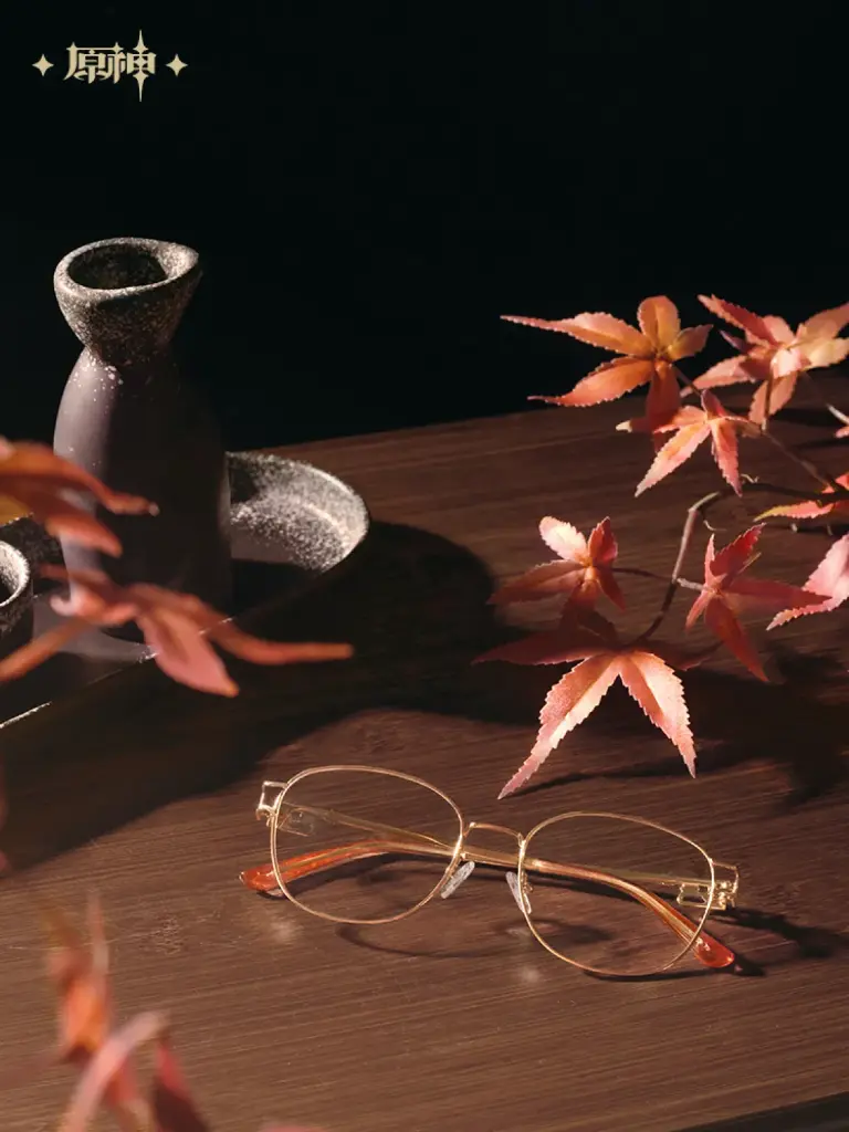 Kaedehara Kazuha Impression Theme Eyeglasses