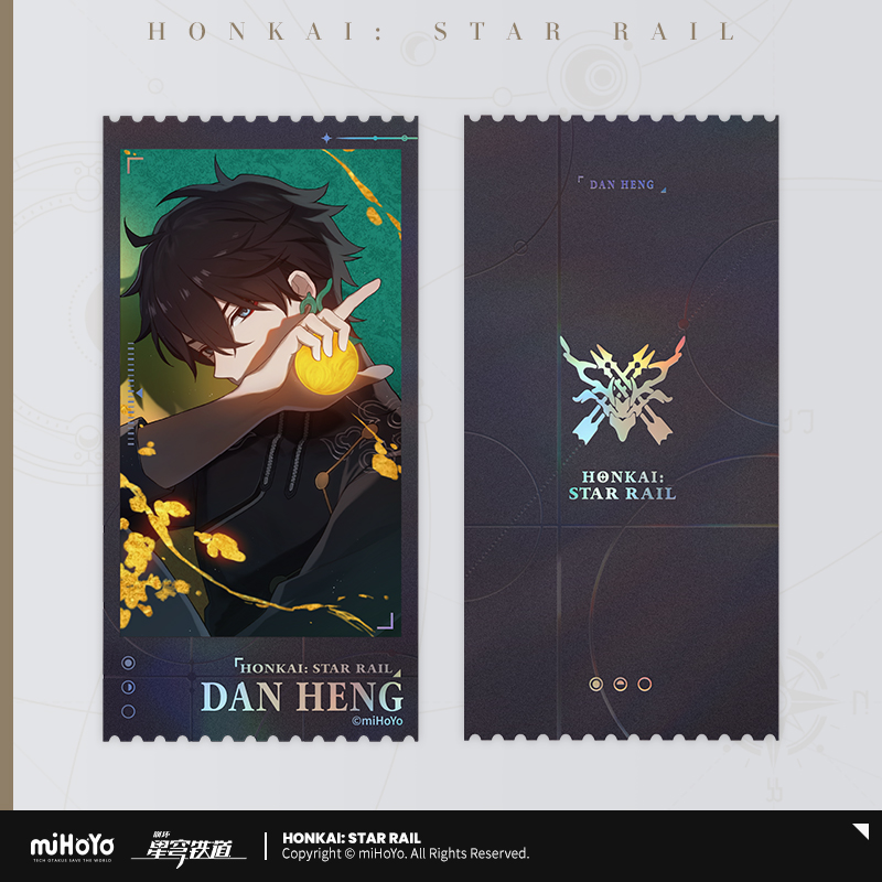 Countdown to Departure Series Holographic Ticket Set
