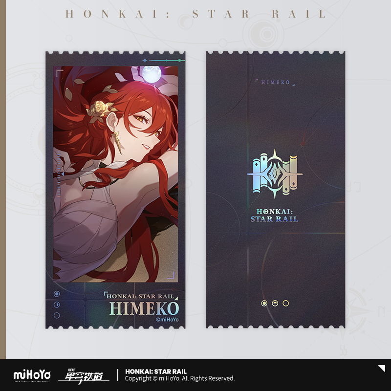 Countdown to Departure Series Holographic Ticket Set