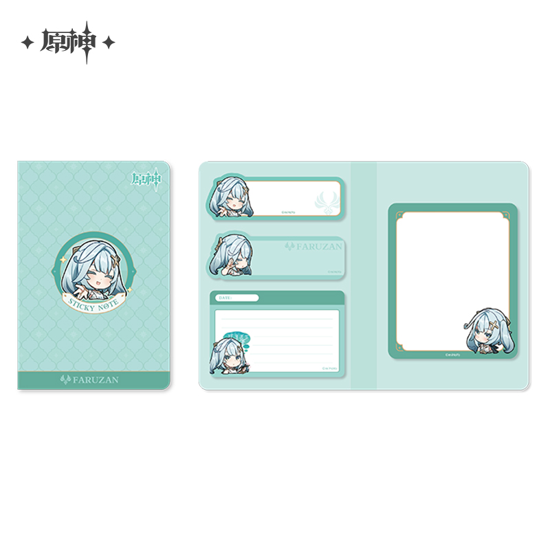 Sumeru Themed Chibi Sticky Notes
