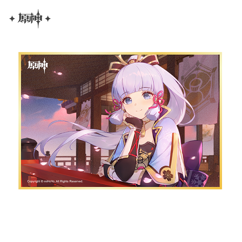 Kamisato Ayaka 2023 Offline Show Series Acrylic Shikishi