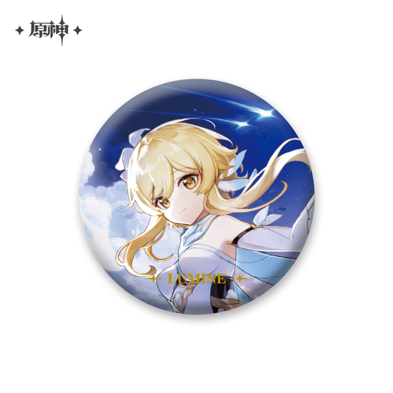 Character Themed Badge Pins