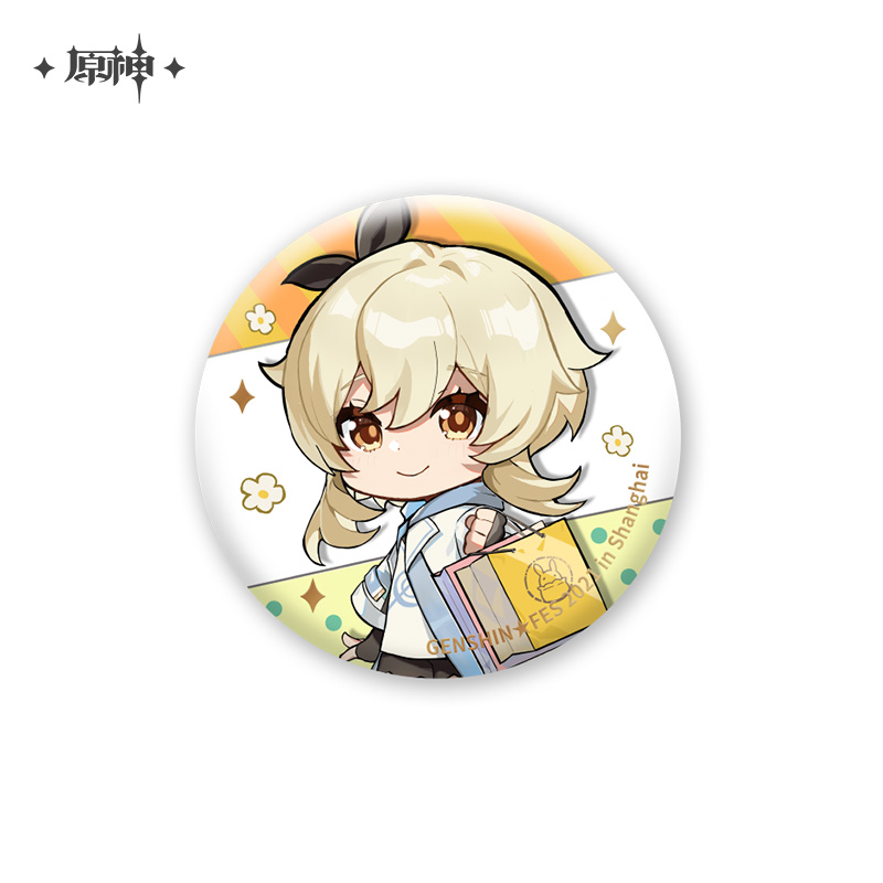2021 Genshin Fes Series Badge Pins