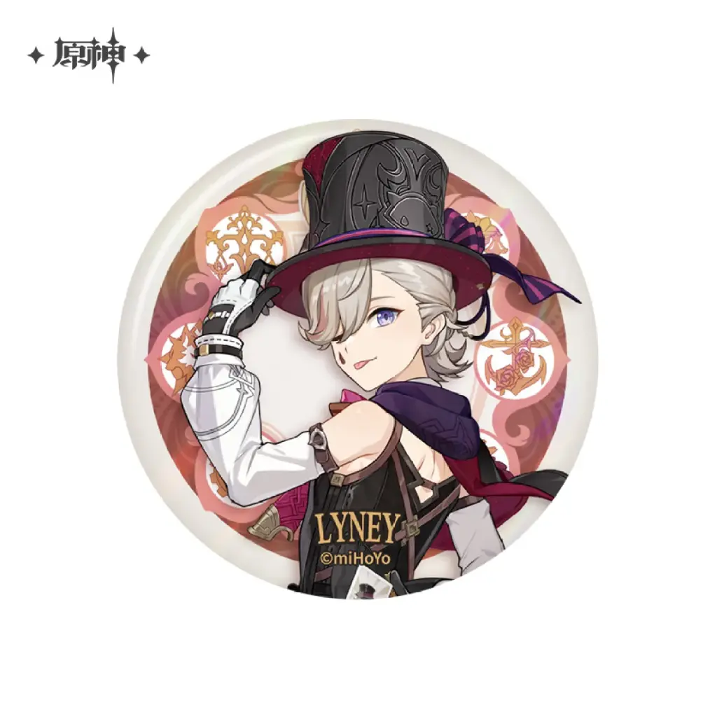 Fontaine Themed Series Badge Pins