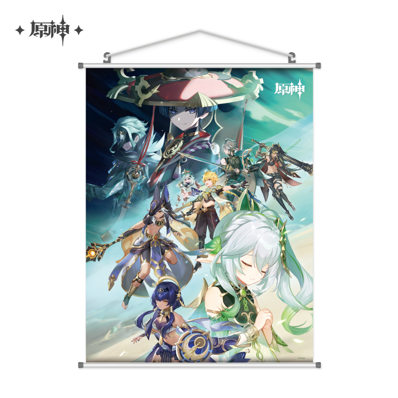"King Deshret and the Three Magi" Wall Scroll