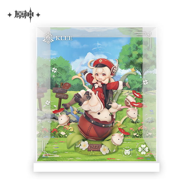 Klee Spark Knight Figure Display Case