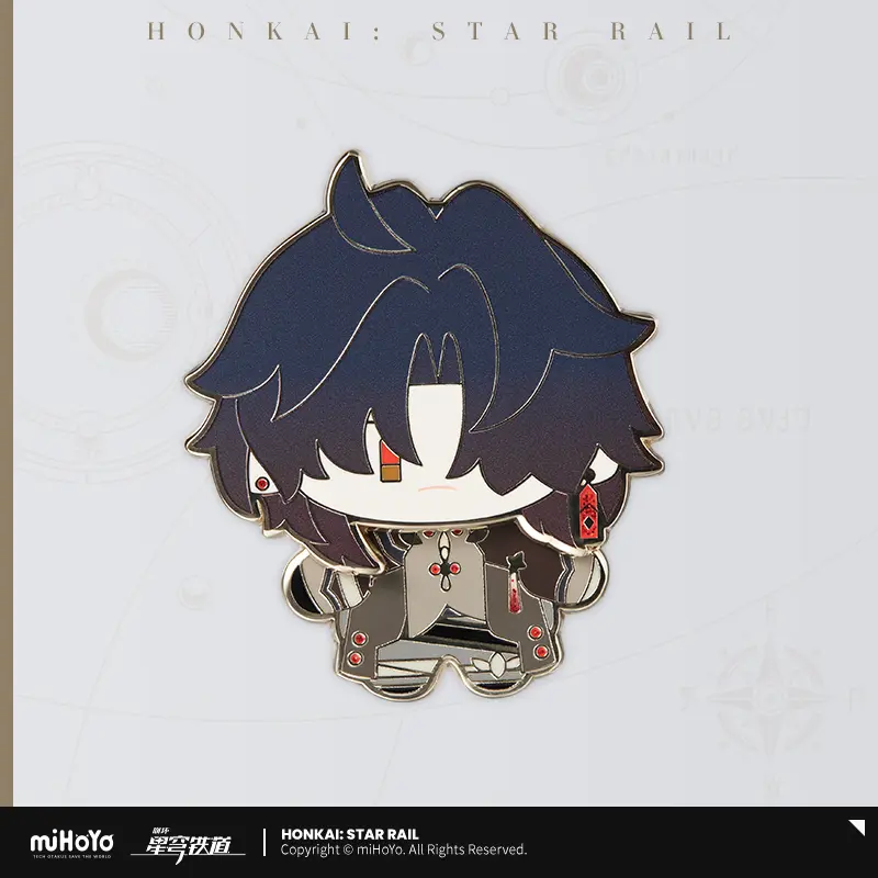 Chibi Chara Series Metal Chibi Pendant