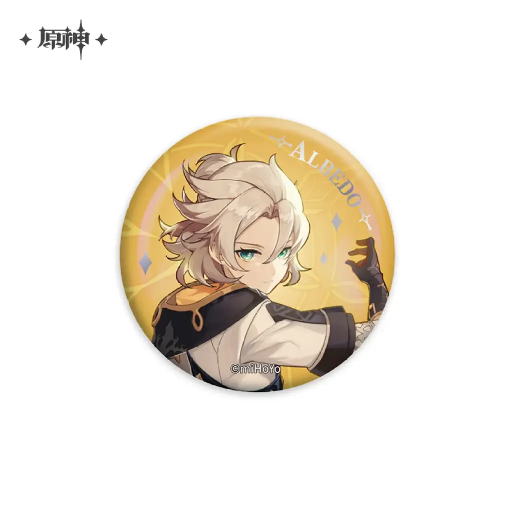 Character Banner Themed Series Badge Pins