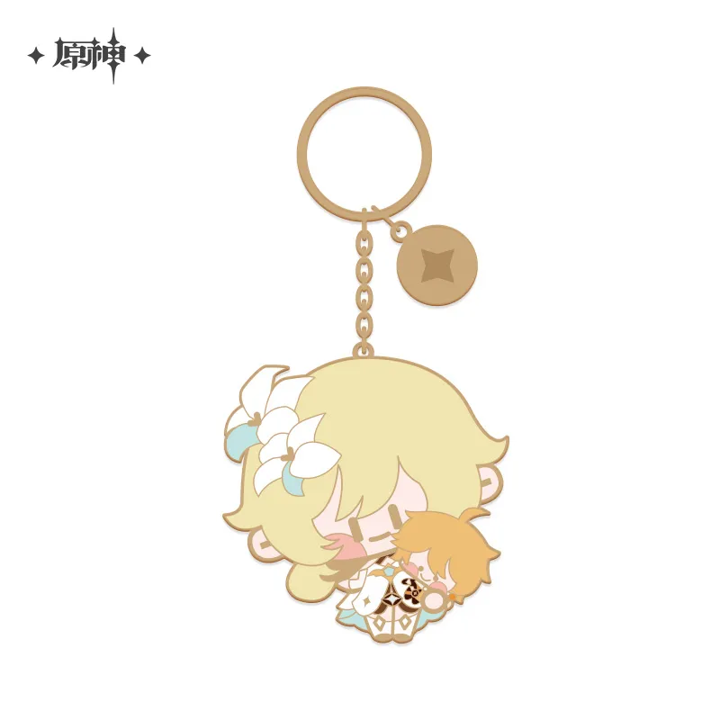 Metal Chibi Keychain