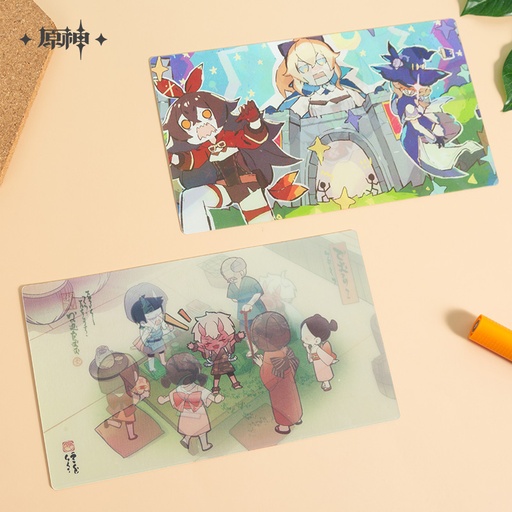 A Glimpse of the World Series Lenticular Postcard Set