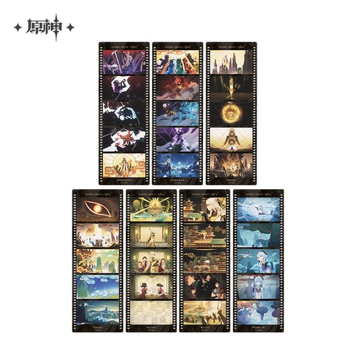 A Glimpse of the World Series Liyue Film Bookmark Set