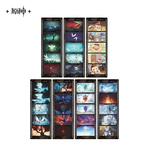 A Glimpse of the World Series Mondstadt Film Bookmark Set