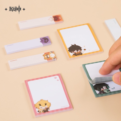 Chibi Character Sticky Notes Set