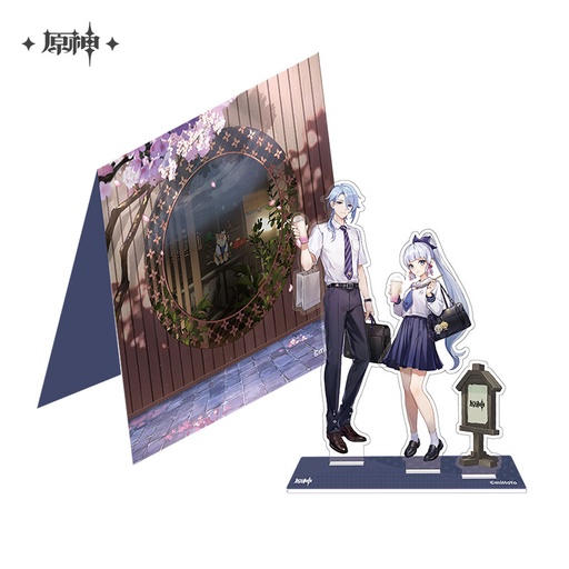 Hey Tea Collaboration Series Kamisato Siblings Standee