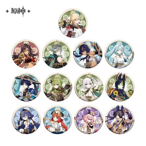 Sumeru Themed Series Badge Pins