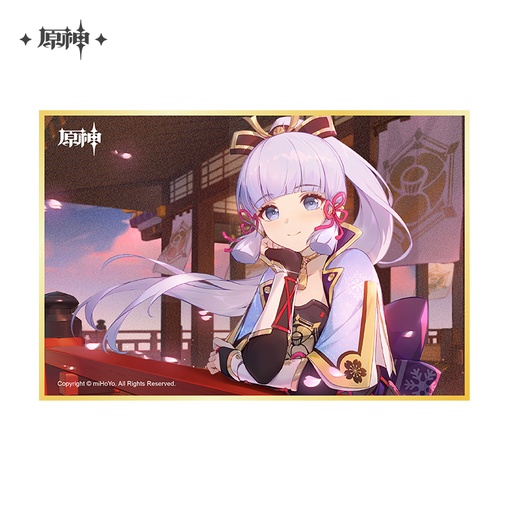 Kamisato Ayaka 2023 Offline Show Series Acrylic Shikishi