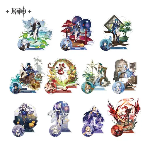 Teyvat Style Character Outfit Series