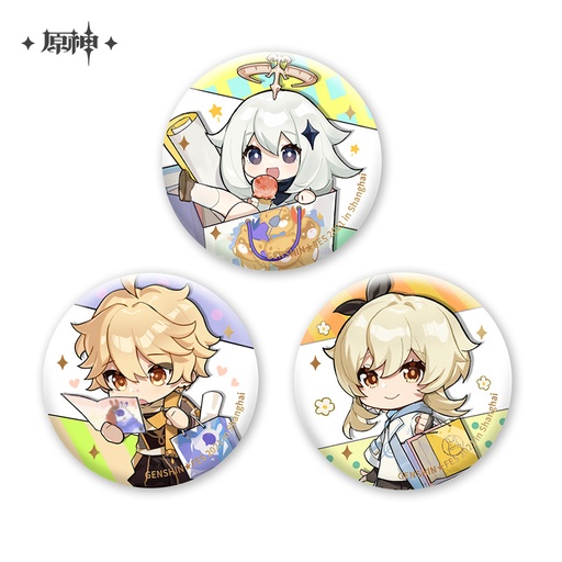 2021 Genshin Fes Series Badge Pins