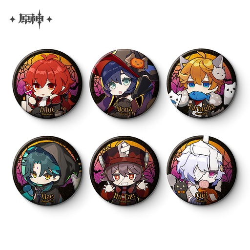 Halloween Series Badge Pins