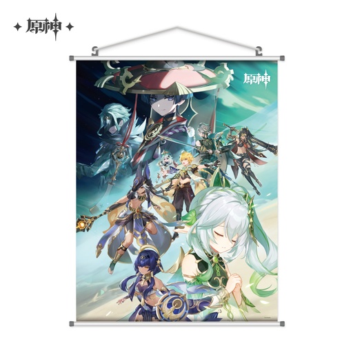 "King Deshret and the Three Magi" Wall Scroll