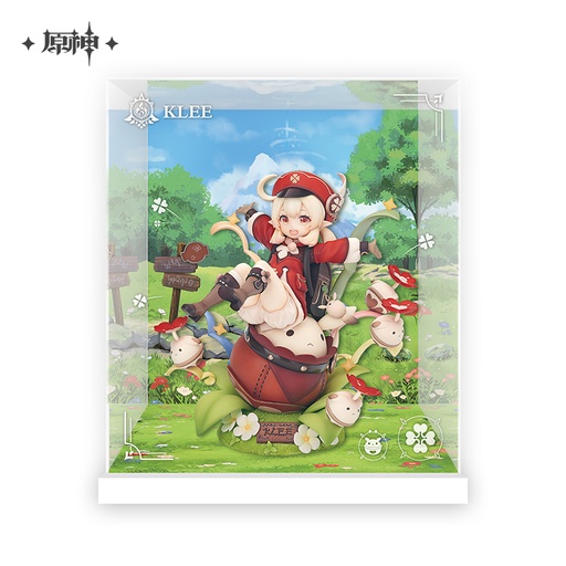 Klee Spark Knight Figure Display Case