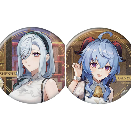 Hey Tea Collaboration Series Badge Pins