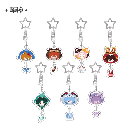 Teyvat Zoo Series Acrylic Pendant