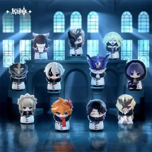 Fatui Harbinger Series Q Edition Blindbox Figure